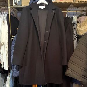 Calvin Klein Black Pea Coat
